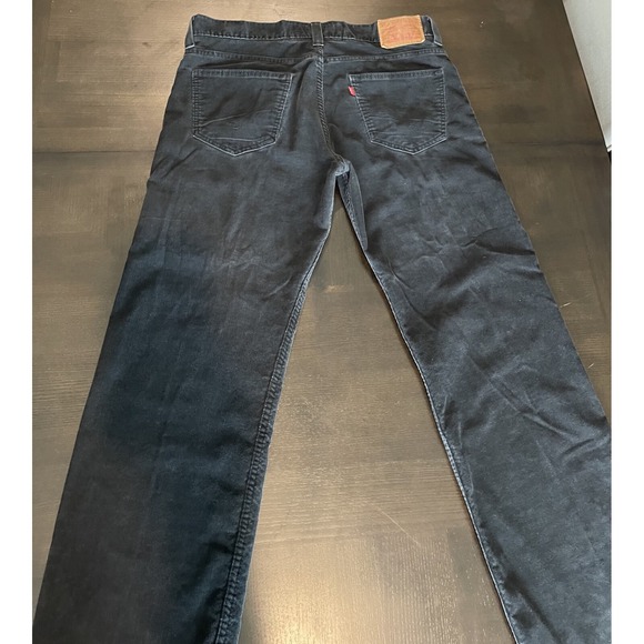 Levi's Corduroy Pants Men's 36x32 Black Low Loose 549 The Original‎ Jeans Casual - Picture 2 of 16